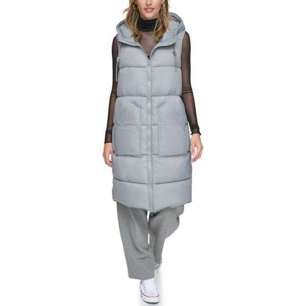 Womens Marc New York Long Puffer Vest - image 
