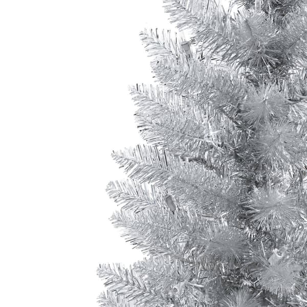 Puleo International 7ft. Pre-Lit Tinsel Artificial Christmas Tree