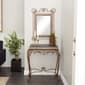 9th & Pike® Bronze Metal Traditional Console Table with Mirror - image 8