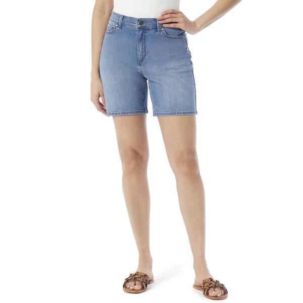 Womens Gloria Vanderbilt High Rise Amanda Denim Shorts - image 