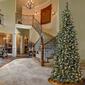 National Tree 7.5ft.Oakley Hills Snow Slim Pre-Lit Christmas Tree - image 3
