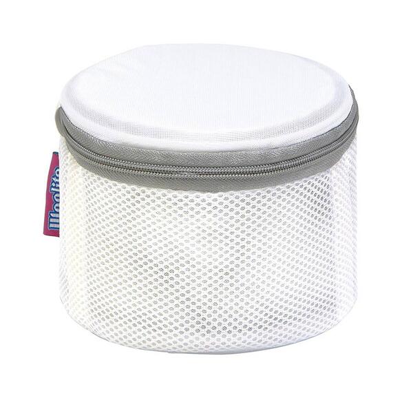 Woolite 6.25in. Round Mesh Wash Bra Bag - image 
