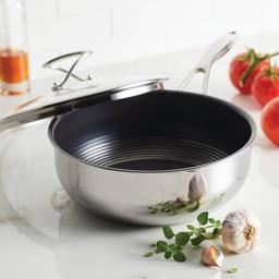 Circulon® 3pc. Stainless Steel Chef Pan and Utensil Set