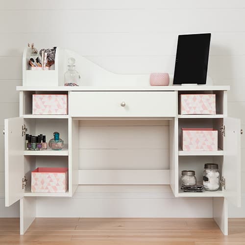 South Shore Vito Makeup Desk with Drawer