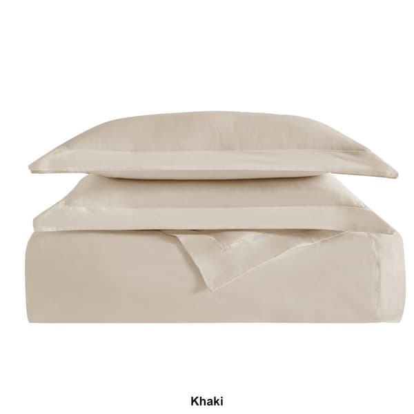 Vince Camuto 400TC Percale 3pc. Duvet Set