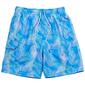 Young Mens SURFZONE&#40;R&#41; Tonal Palms Swim Trunks - Blue - image 1