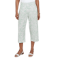 Womens Emaline Verde Grove II Tropical Pull On Wide Leg Pants - image 1