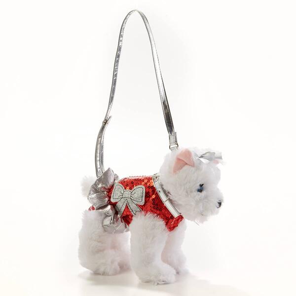 Girls Poochie & Co. Scottie Sequin Tutu Handbag - image 
