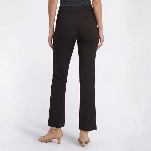 Womens AK Anne Klein Grace Pull-On Crepe Trousers - image 
