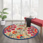 Nourison Aloha Bloom Vines Transitional Round Rug - image 6