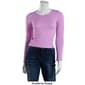 Juniors One Step Up Chevron Ribbed & Seamless Top - image 4