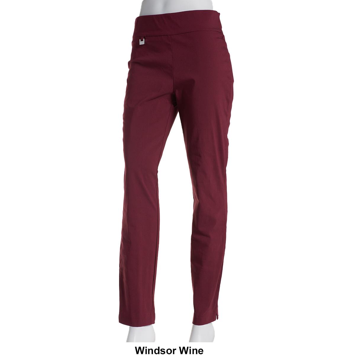 Womens Preswick & Moore Pull On Solid Millennium Pants
