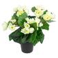 Northlight Seasonal Silk Begonia Artificial Potted Plant - image 3