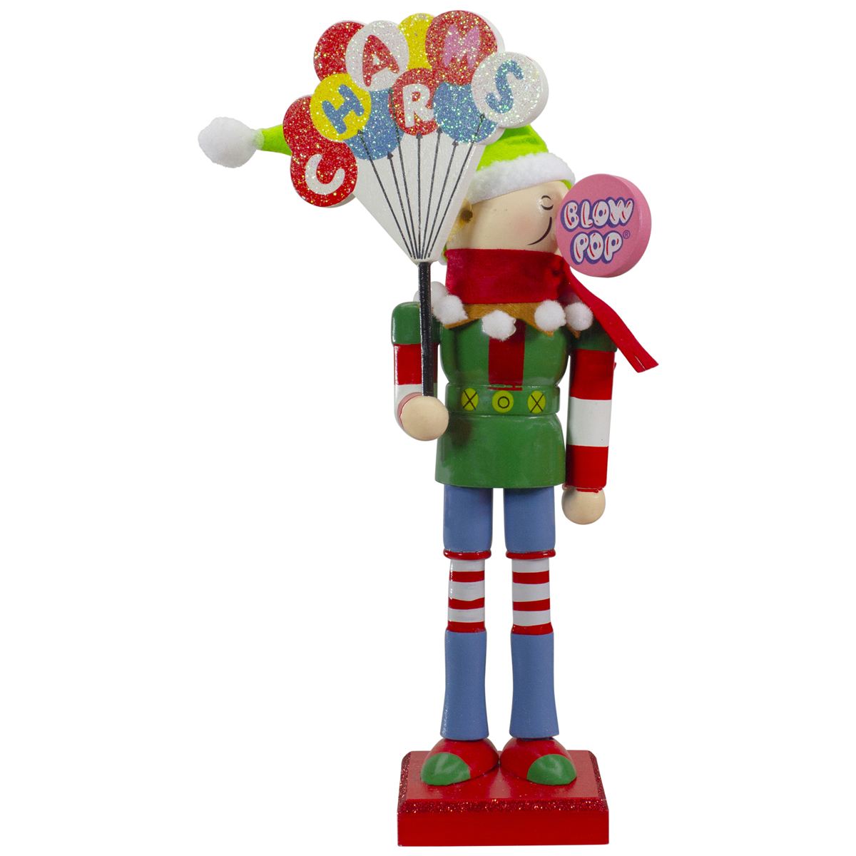 Northlight Tootsie Roll Charms Blow Pop Christmas Elf Figure