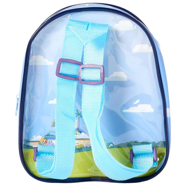 Girls Bluey Mini Backpack w/ Hair Accessories