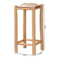 bali & pari Rivera Genuine Goat Leather Bar Stool - image 8