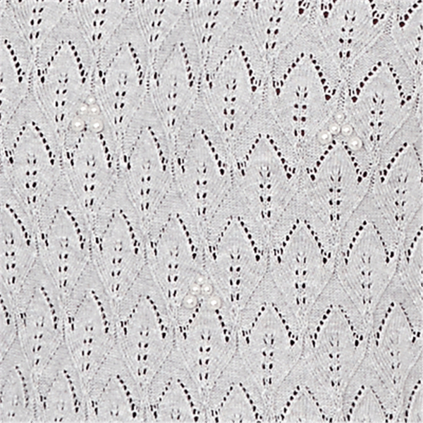 Petites Alfred Dunner Al Fresco Pointelle Pearl Lace Two In One