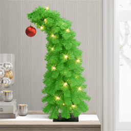 Puleo International 3ft. Pre-Lit Whimsical Christmas Tree