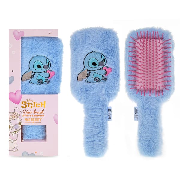 Mad Beauty I Heart Stitch Fluffy Hairbrush