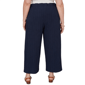 Plus Size Emaline Sapphire Serenade II Textured Pull On Capris - image 2