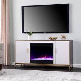 Southern Enterprises Daltaire Color Changing Fireplace