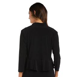 Womens R&M Richards Ity Ruffle Edge Shrug
