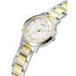 Womens Guess Silver/Gold-Tone White Dial Watch - GW0404L2 - image 4