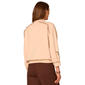 Womens Democracy Long Sleeve V-Neck Embroidered Sweater - image 2