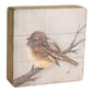 Melrose Rustic Wood Bird Plaque - Set of 4 - image 5