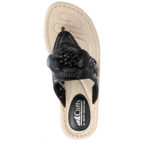 Womens Cliffs by White Mountain Cynthia Flip Flop