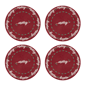 Avanti Merry Holly Round Placemats - Set of 4 - image 1