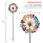 Alpine Solar Ecliptic Wind Spinner Stake w/ Color Changing LEDs - image 10
