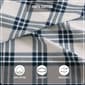 Eddie Bauer Basic Plaid Cotton Percale Sheet Set - image 13