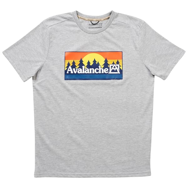 Mens Avalanche Heritage Graphic Tee
