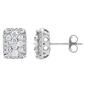 Nova Star&#40;R&#41; Lab Grown Diamond Emerald Shape Stud Earrings - image 1