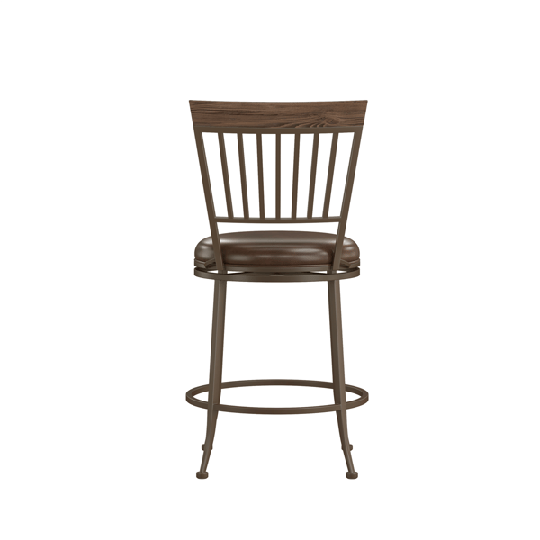 HH2 Home Hawkins Commercial Grade Counter Height Swivel Stool