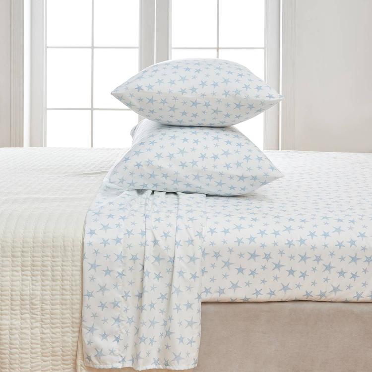 FreshFolds Newport Starfish Microfiber Sheet Set