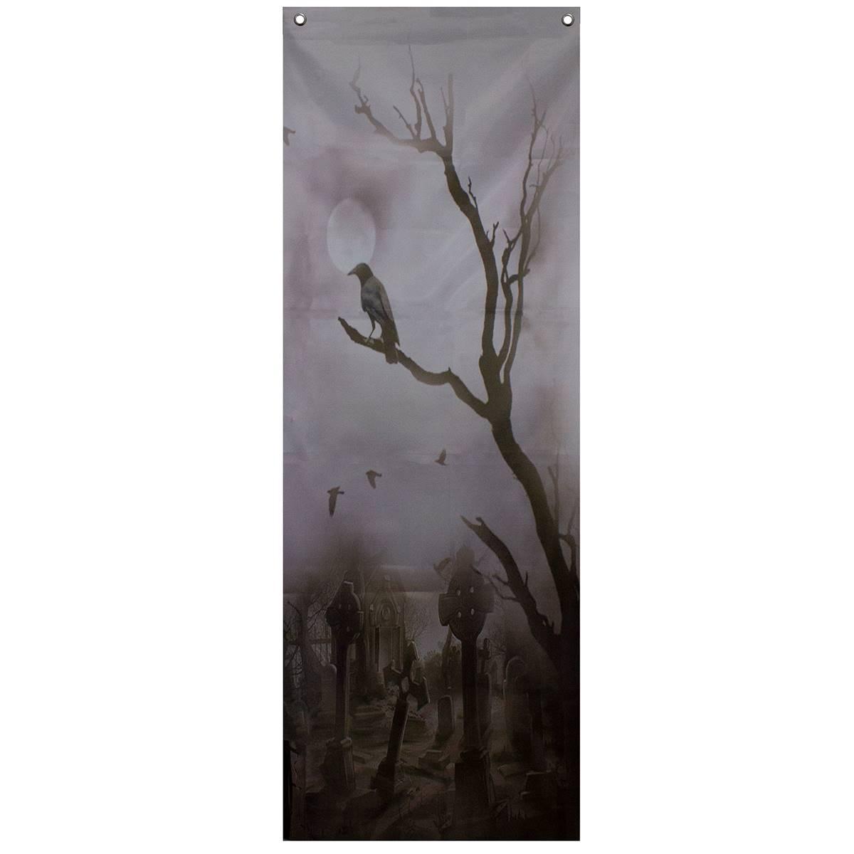 Northlight Seasonal Graveyard Scene Halloween Door Décor