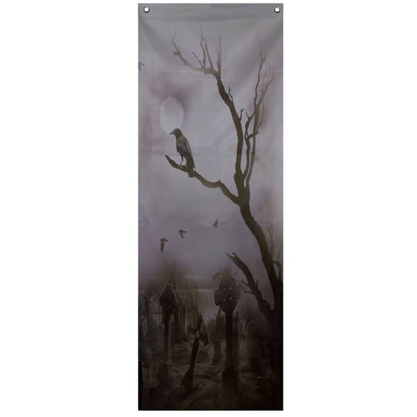 Northlight Seasonal Graveyard Scene Halloween Door Decor