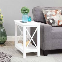 Convenience Concepts Oxford Chairside End Table w/ Shelf