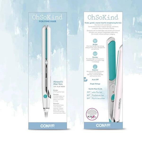 Conair&#174; Oh So Kind 1in. Flat Iron