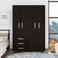 FM FURNITURE Janeiro Black Armoire - image 2