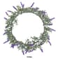 Northlight Seasonal Pre-Lit Lavender Spring Wreath - image 5