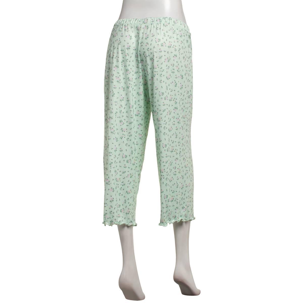 Womens Jessica Simpson Petals Lettuce Edge Pajama Capris