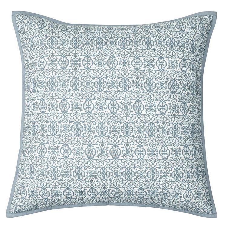 Royal Court Evergreen Blue Euro Sham