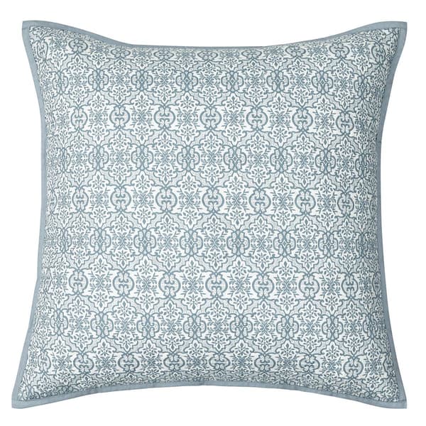 Royal Court Evergreen Blue Euro Sham