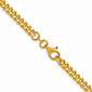 Gold Plated over Sterling Silver Curb Chain Necklace - image 4