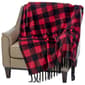 Mountain Ridge Classic Buffalo Fringe Popcorn Throw - image 2