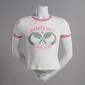 Juniors No Comment Club Hampton Graphic Baby Ringer Tee - image 3