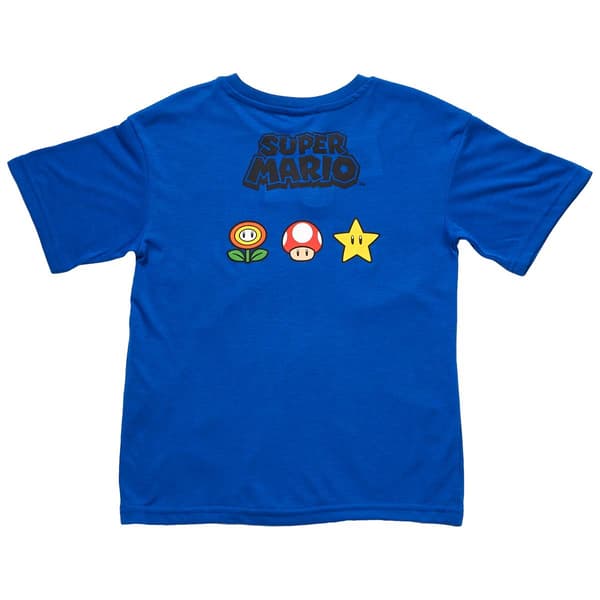Boys (8-16) Nintendo Super Mario™ 2pc. Top & Shorts Set - Blue